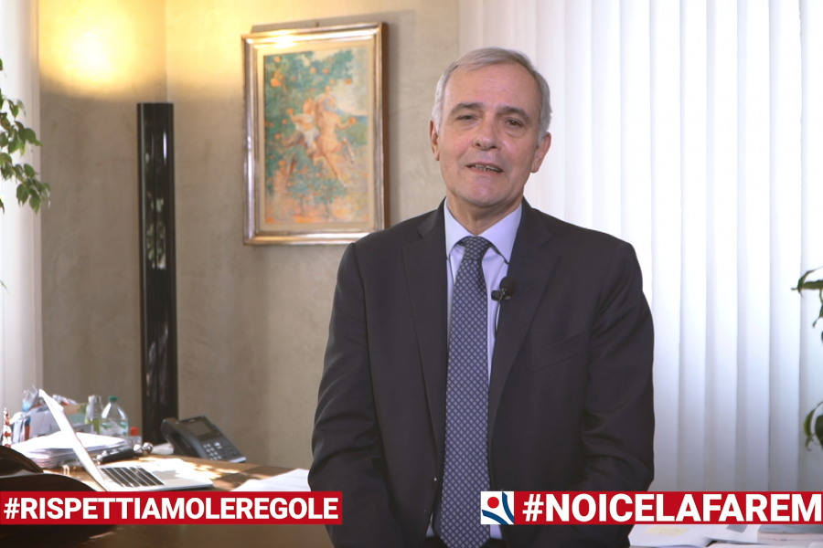 Messaggio di Sampaolo #rispettiamoleregole #noicelafaremo