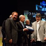 Premiazione Sepulveda premio Manzoni alla carriera