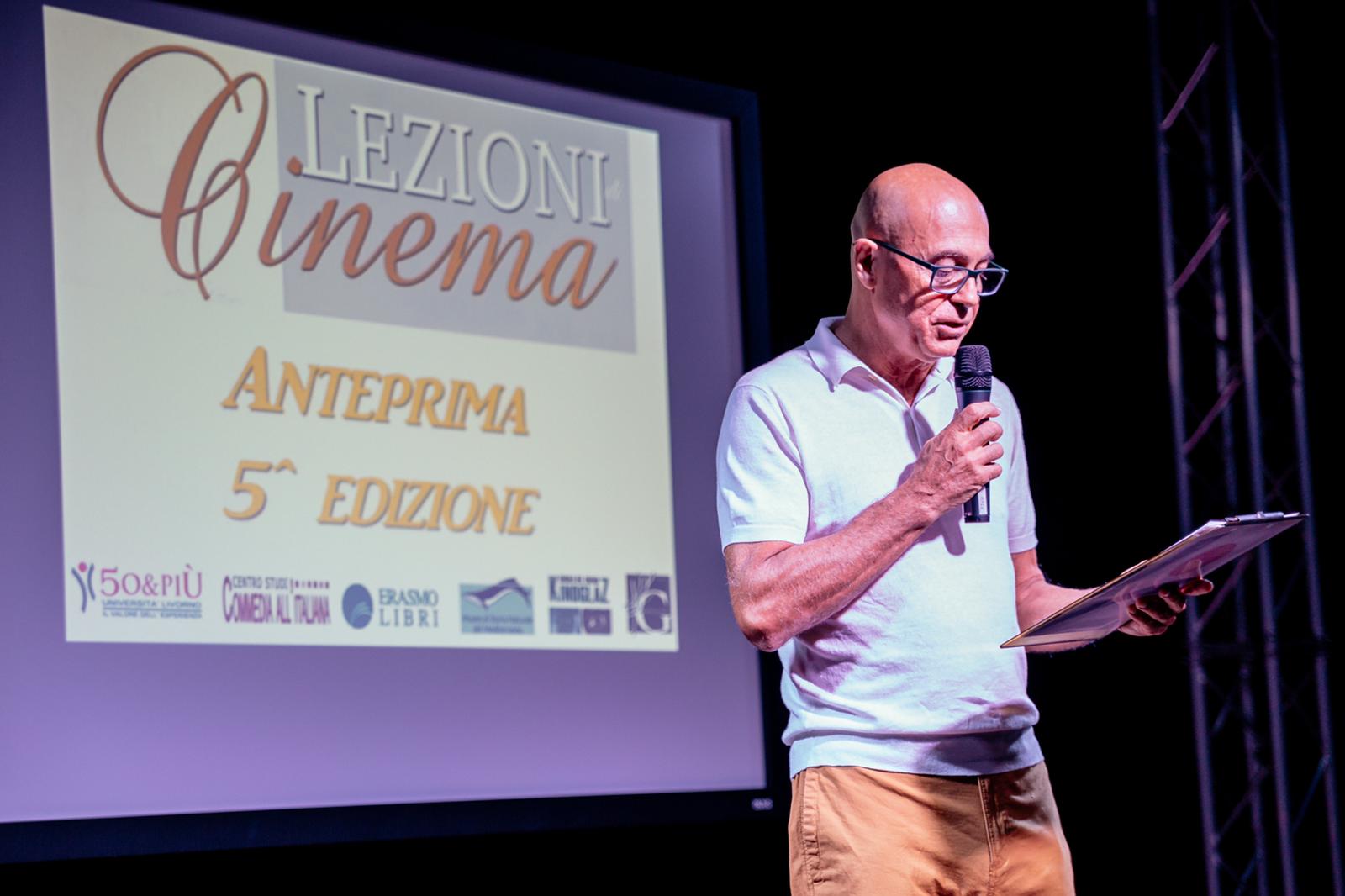 Livorno relatore di Lezioni di Cinema