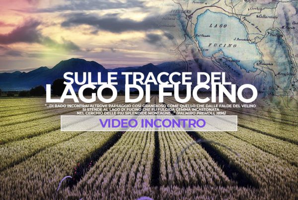 Locandina webinar L'Aquila lago del fucino