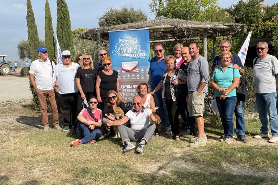 Il gruppo 50&Più Grosseto in Maremma