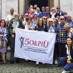Il gruppo dei soci di Frosinone e Latina che si sono recati in visita alla Certosa di Trisulti