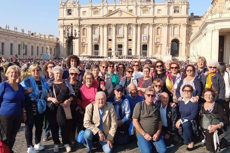 50&Più Salerno in udienza papale