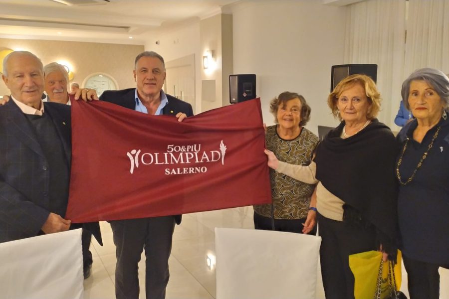 50&Più Salerno premia i soci che si sono contraddistinti alle Olimpiadi e al Concorso 50&Più