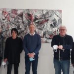 50&Più Udine ha organizzato la consegna del dipinto di Ivana Burrello per l'accoglienza dei profughi ucraini