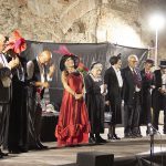 Il gruppo di soci del laboratorio teatrale di 50&Più Lucca alla 5° replica de "Il tacchino"