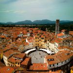 Vista di Lucca dall'alto