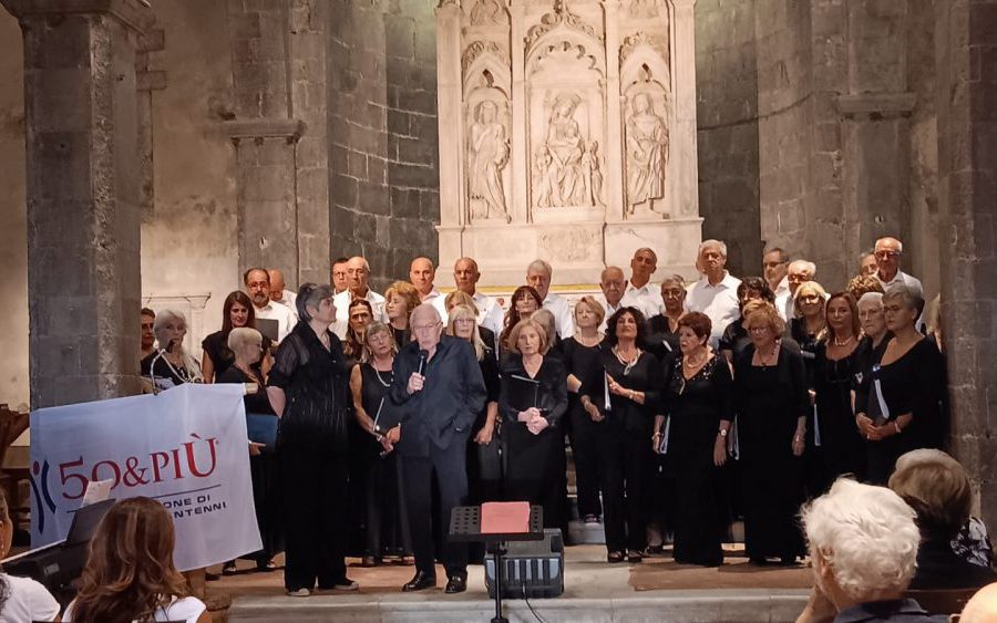 Un momento del Concerto omaggio a Morricone a Lucca