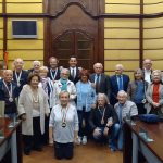 Gli atleti 50&Più vercelli ricevuti dal sindaco e dal presidente della provincia di Vercelli