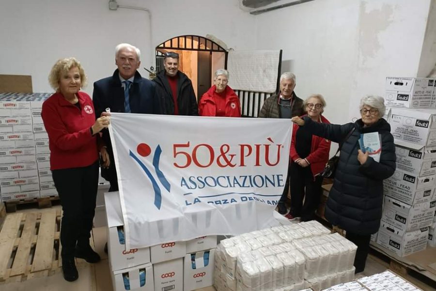 50&Più Lecce consegna la donazione alla Croce Rossa