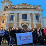 Il gruppo di 50&Più Frosinone e Latina a Alatri per festeggiare il Natale