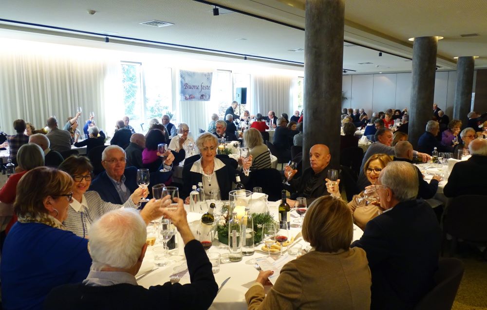 La festa di fine anno organizzata da 50&Più Vicenza