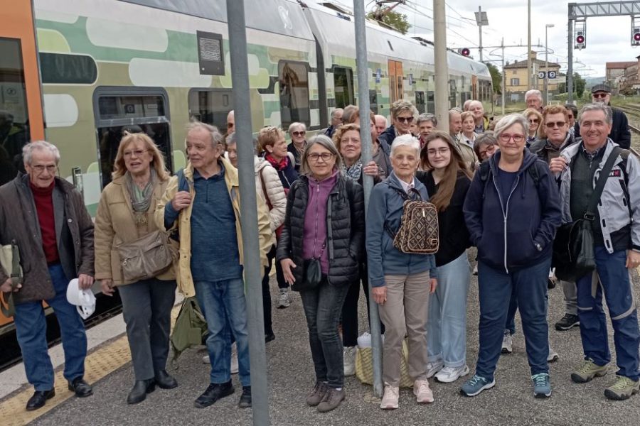 50&Più Arezzo si reca in treno alla Fattoria storica