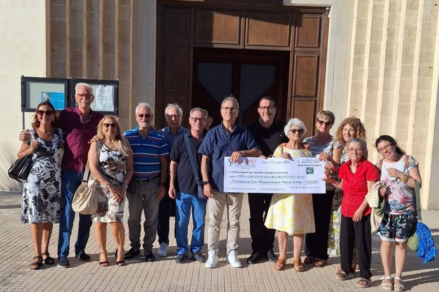 50&Più Lecce consegna l'importo donato per beneficenza