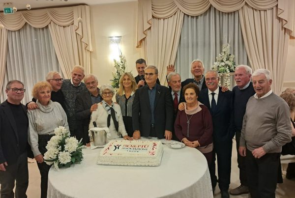 50&Più Lecce cena festeggiamenti vincitori olimpiadi il 29 novembre