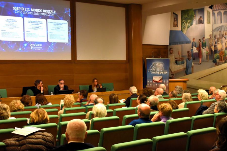 50&Più Milano presentazione iniziative 6 febbraio