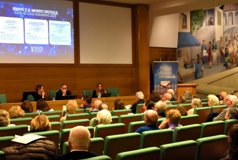50&Più Milano presentazione iniziative 6 febbraio