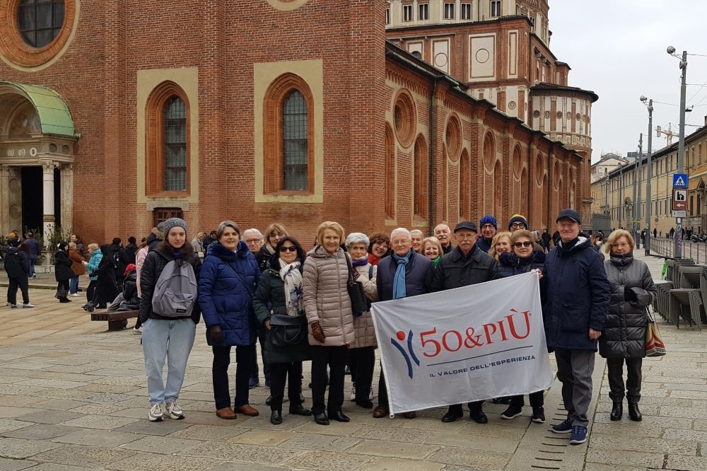 50&Più Pavia con 50&Più Como in visita al Cenacolo vinciano