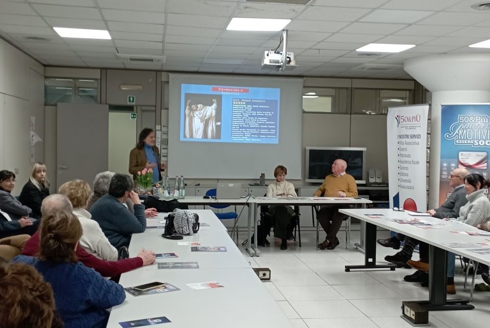 50&Più Arezzo alla conferenza sui benefici dell'agopuntura