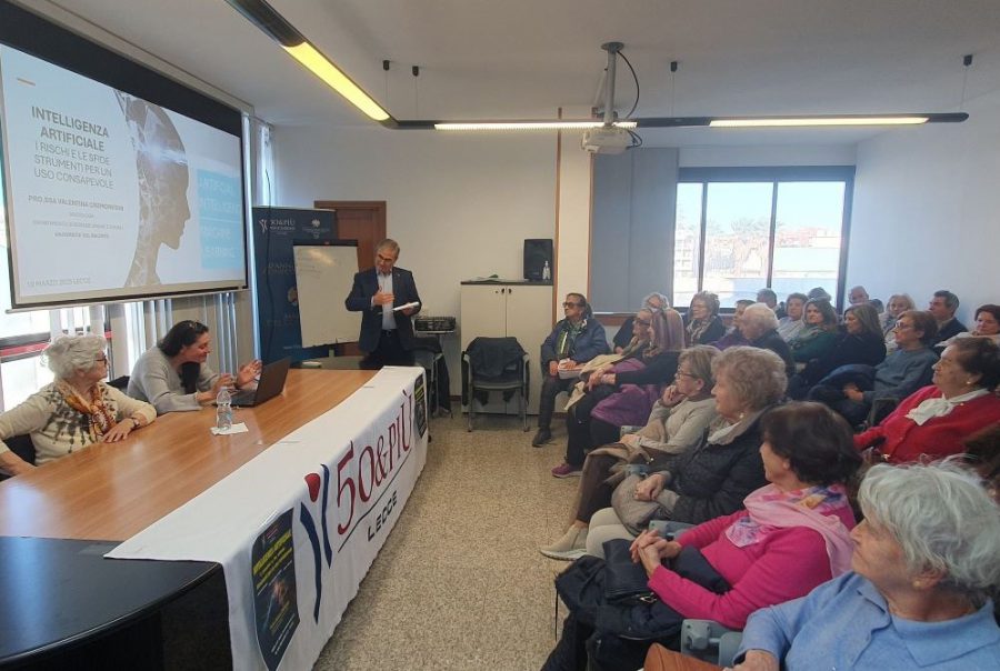 50&Più Lecce alla conferenza sull'intelligenza artificiale