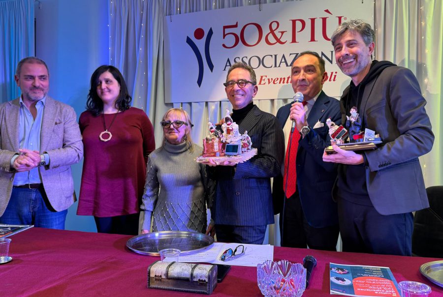 50&Più Napoli all'incontro con Prino Stroboli e Adelmo Togliani