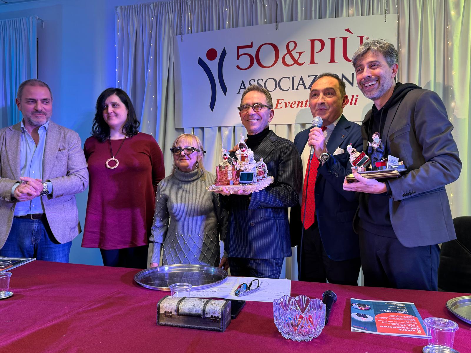50&Più Napoli all'incontro con Prino Stroboli e Adelmo Togliani