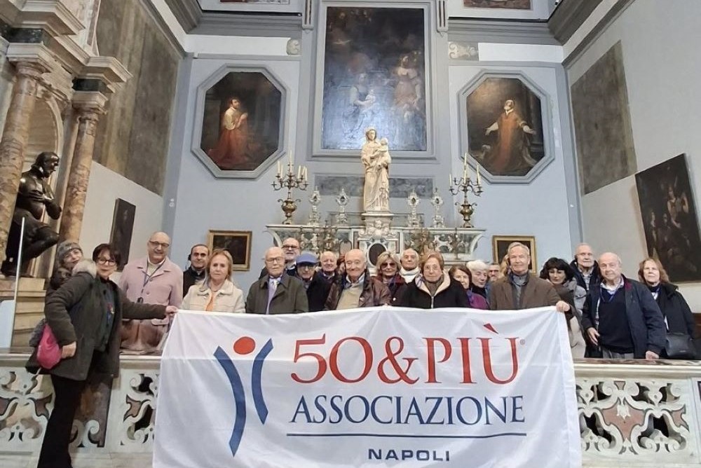 50&Più Napoli in vista all'arciconfraternita dei Pellegrini