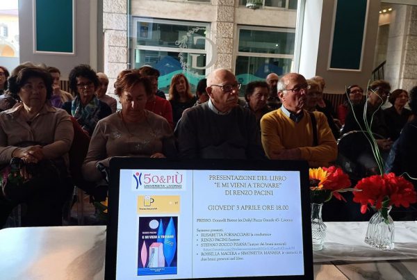 50&Più Livorno alla presentazione del libro di Pacini