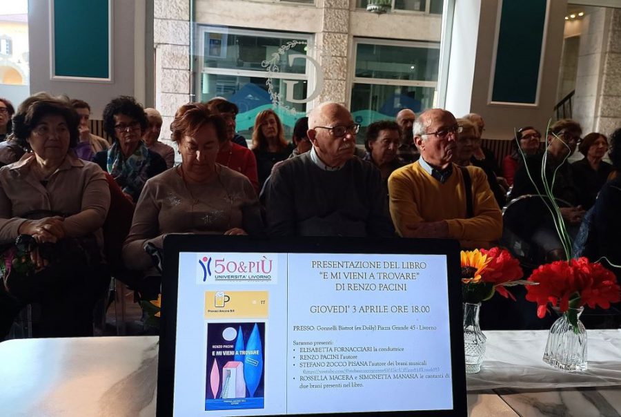 50&Più Livorno alla presentazione del libro di Pacini