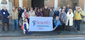 50&Più Pisa al monastero di Fossabanda prima della conferenza di fibonacci