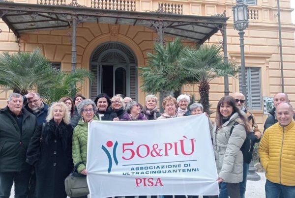 50&Più Pisa a febbraio vista hokusai, livorno scuola
