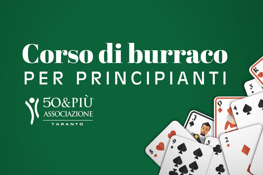 50&Più Taranto organizza un corso di burraco per principianti