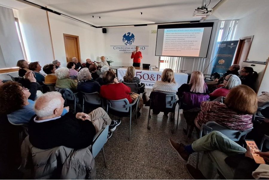 50&Più Lecce all'incontro su come vivere al meglio la pensione