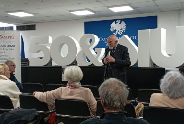 50&Più Arezzo alla presentazione su Giorgio Vasari
