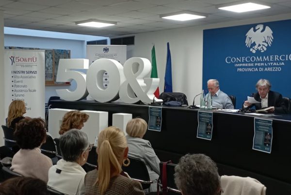 50&Più Arezzo alla presentazione del libro di stabellini