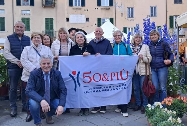 50&Più Lucca alla festa dei fiori di santa Zita