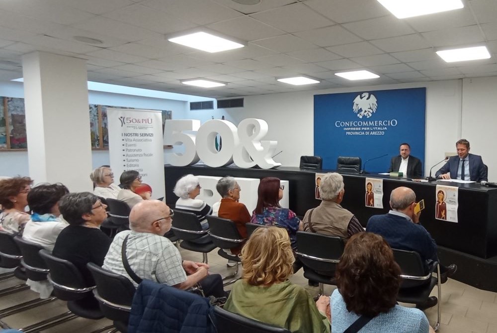 50&Più Arezzo con il Vescovo Migliavacca per parlare di Maria