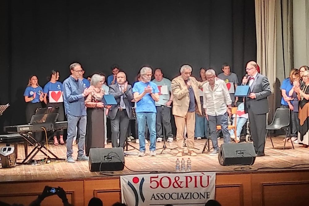 50&Più Enna alla serata di beneficenza per AIAS E AGEDI