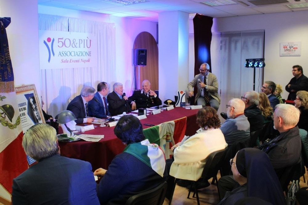 50&Più Napoli al tributo a Salvo D'Aquisto