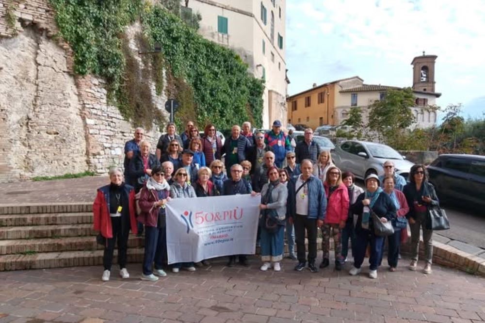 50&Più Palermo nel viaggio nell'Umbria spirituale